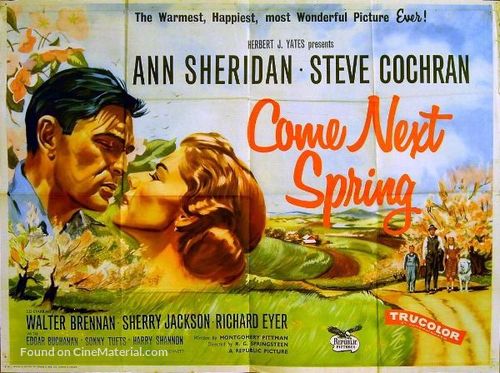Come Next Spring - British Movie Poster