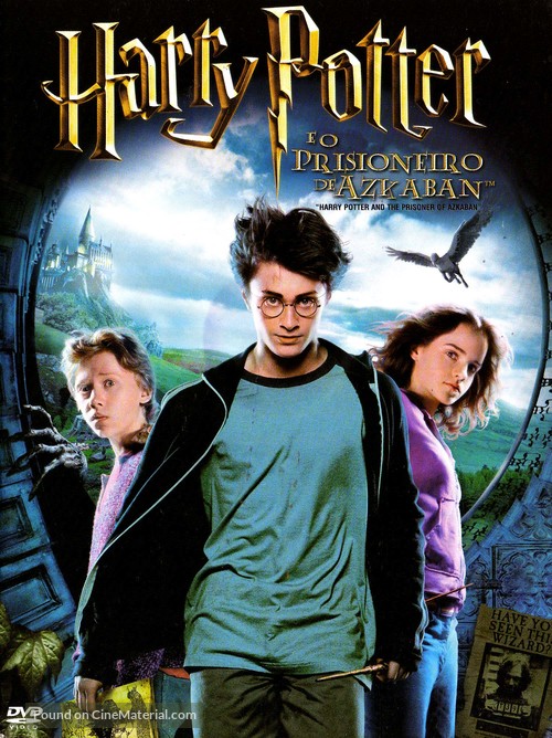 Harry Potter and the Prisoner of Azkaban - Brazilian DVD movie cover
