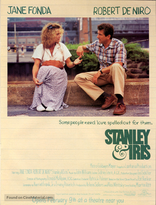 Stanley &amp; Iris - Movie Poster