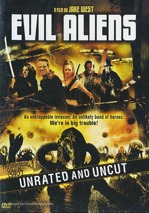 Evil Aliens - DVD movie cover