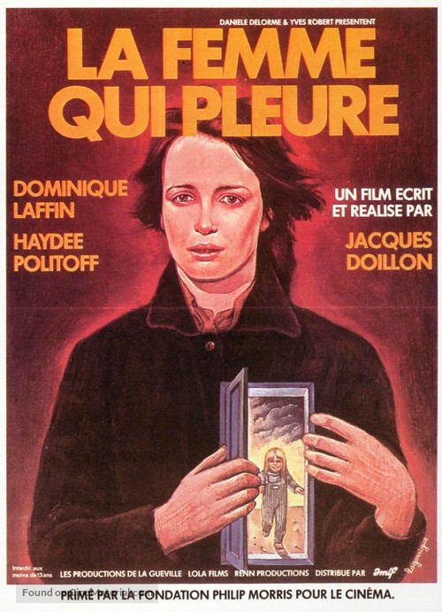 La femme qui pleure - French Movie Poster