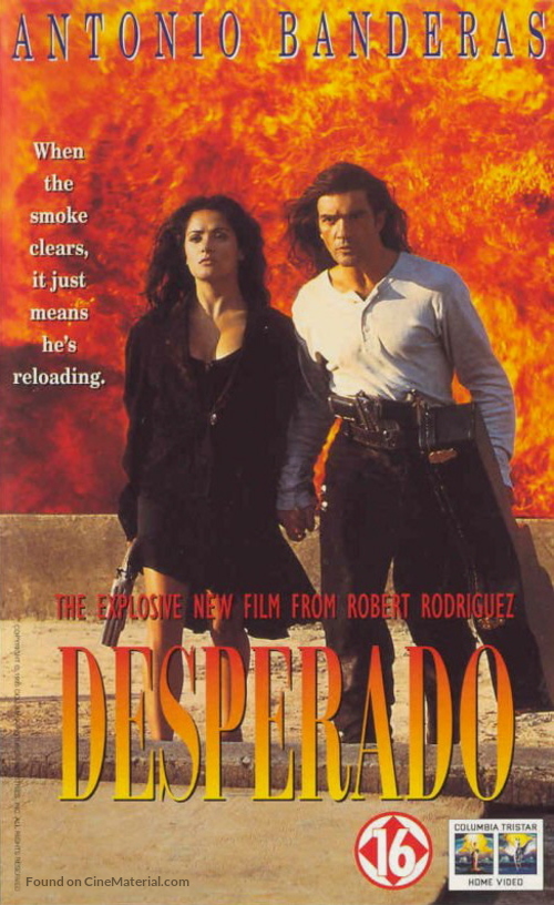 Desperado - Dutch VHS movie cover