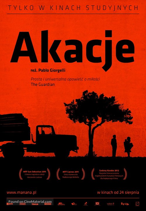 Las acacias - Polish Movie Poster