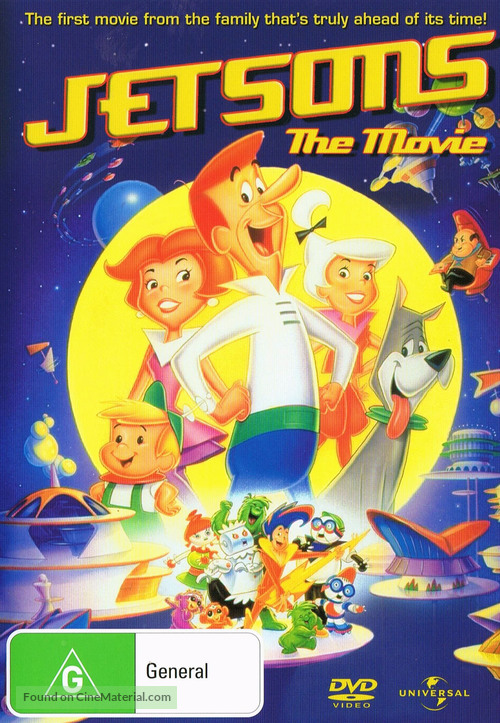 Jetsons: The Movie - New Zealand DVD movie cover