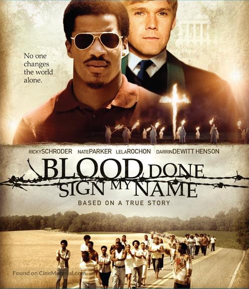 Blood Done Sign My Name - Blu-Ray movie cover
