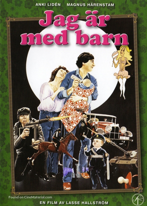 Jag &auml;r med barn - Swedish Movie Cover