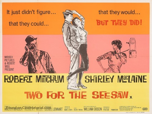 Two for the Seesaw - British Movie Poster