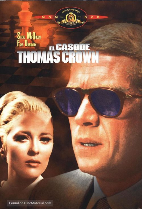 The Thomas Crown Affair - Spanish DVD movie cover