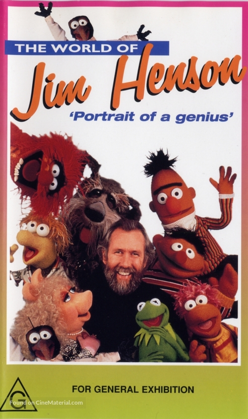 The World of Jim Henson - Australian poster