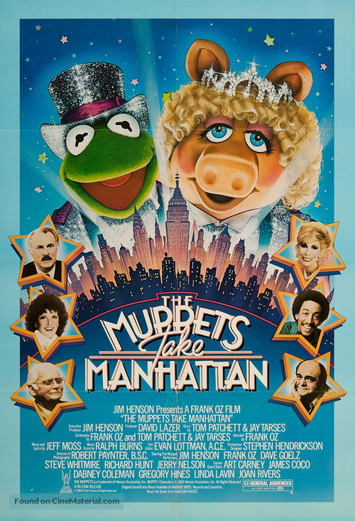 The Muppets Take Manhattan - Movie Poster