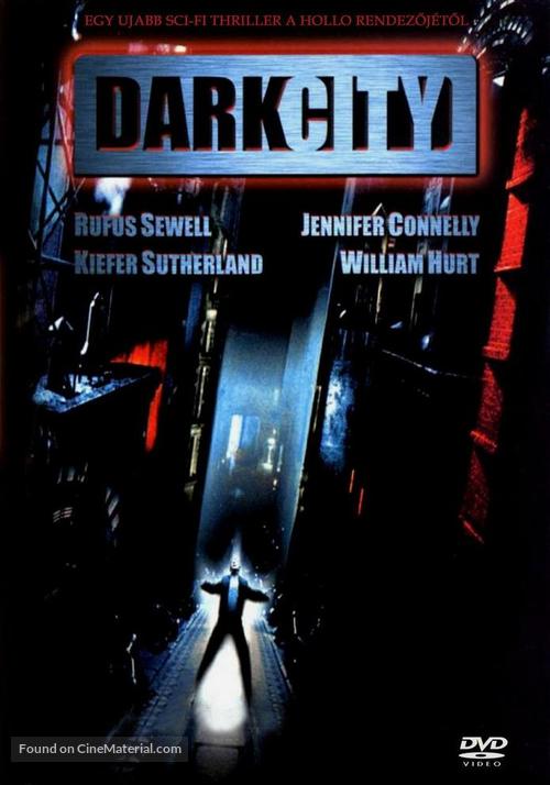 Dark City - Hungarian DVD movie cover