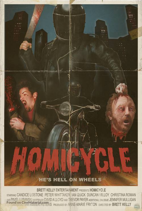 Homicycle - Canadian Movie Poster