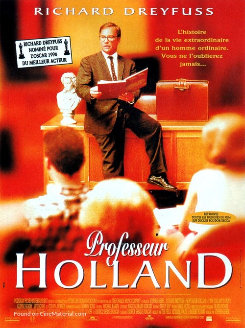 Mr. Holland&#039;s Opus - French Movie Poster
