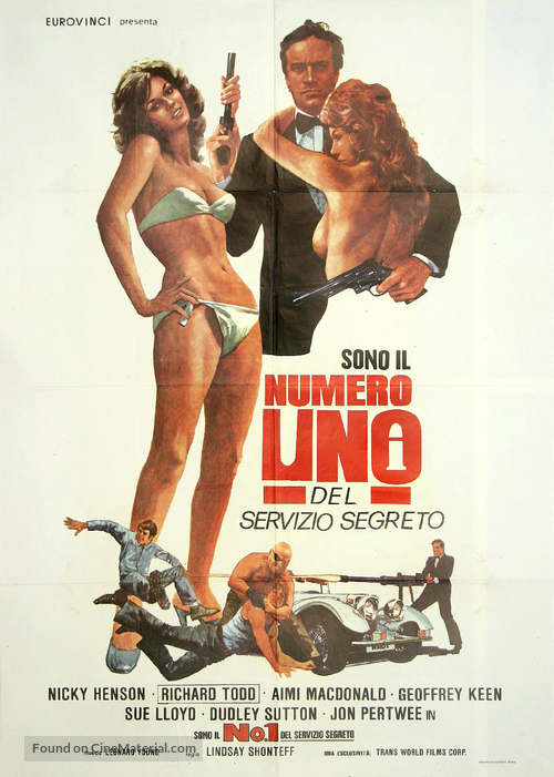 No. 1 of the Secret Service - Italian Movie Poster