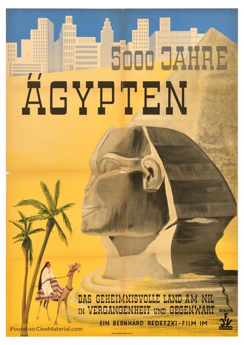 5000 Jahre &Auml;gypten - German Movie Poster