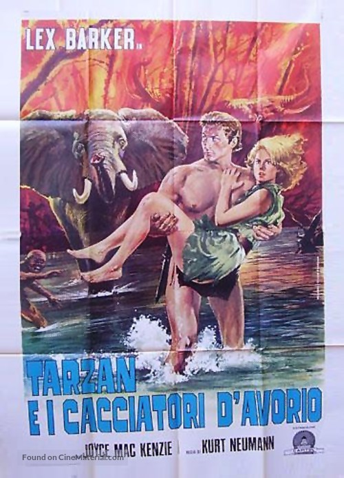 Tarzan and the She-Devil - Italian Movie Poster