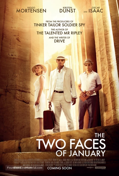 The Two Faces of January - British Movie Poster