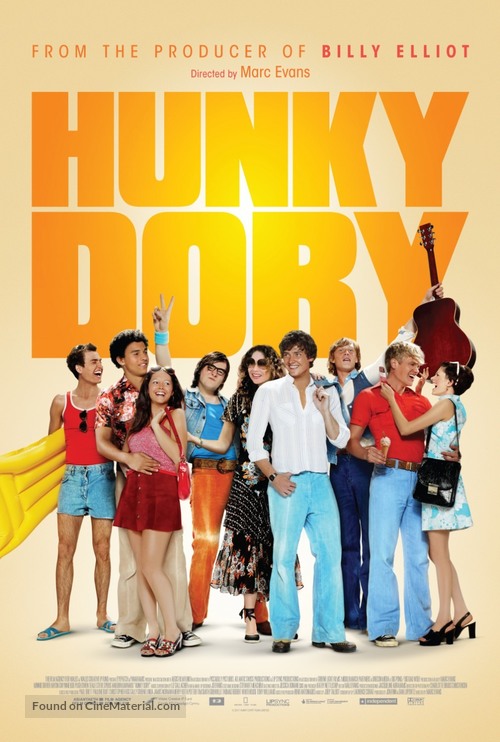 Hunky Dory - British Movie Poster