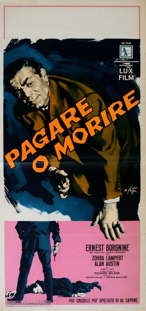 Pay or Die - Italian Movie Poster