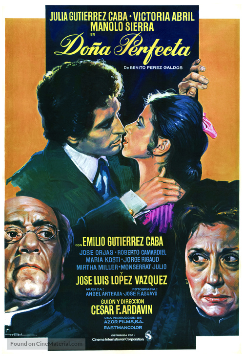 Do&ntilde;a Perfecta - Spanish Movie Poster