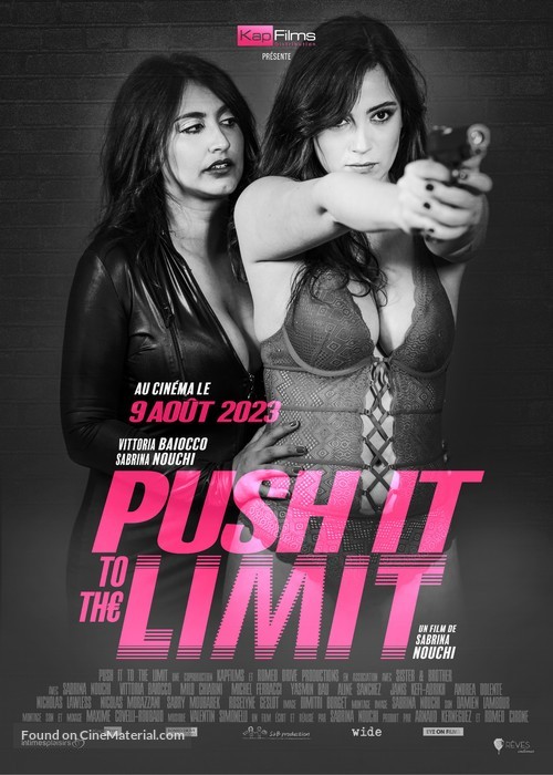 Push it to the limit - French Movie Poster