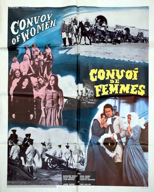 Convoi de femmes - French Movie Poster