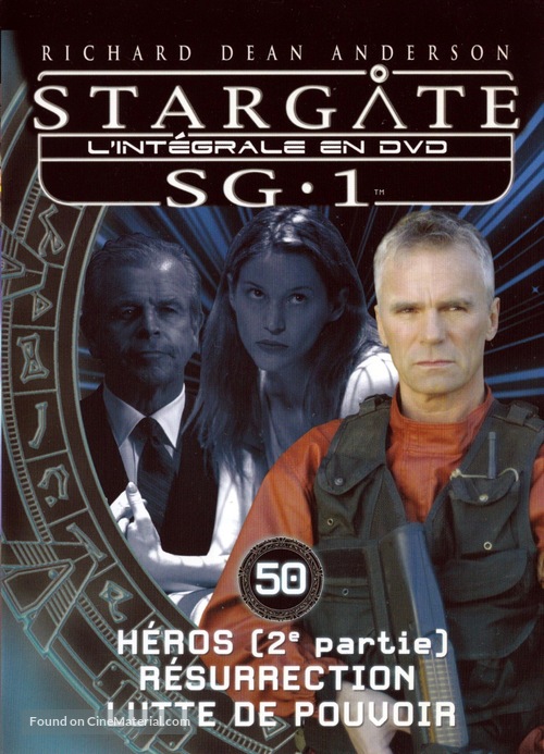 &quot;Stargate SG-1&quot; - French DVD movie cover