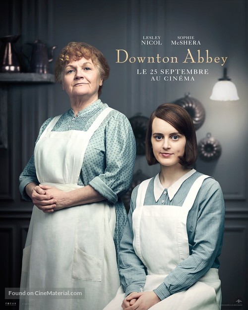 Downton Abbey - French Movie Poster