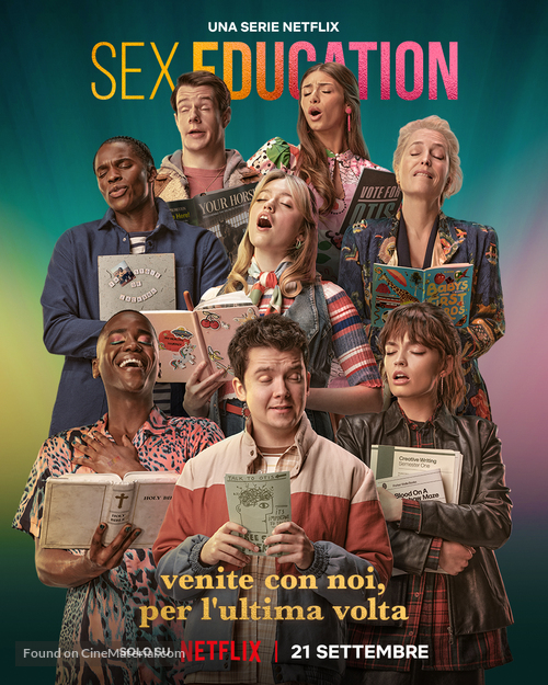 &quot;Sex Education&quot; - Italian Movie Poster