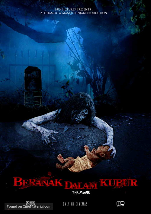 Beranak dalam kubur - Indian Movie Poster