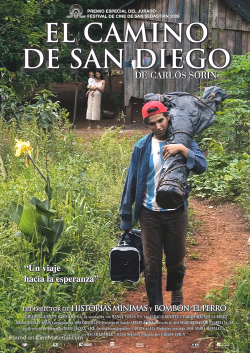 El camino de San Diego - Spanish Movie Poster