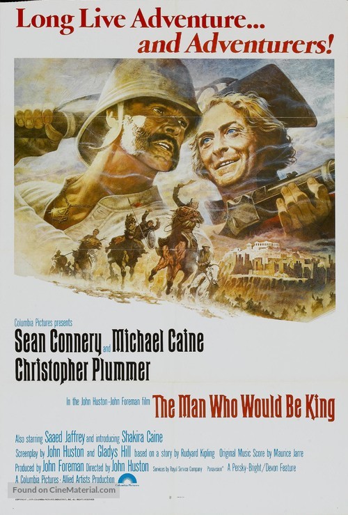 The Man Who Would Be King - Movie Poster