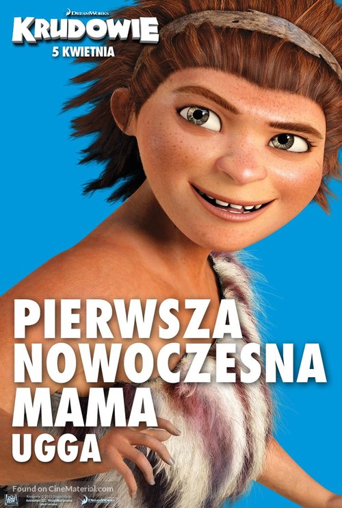 The Croods - Polish Movie Poster