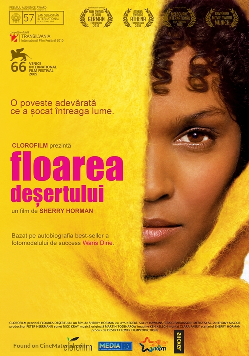 Desert Flower - Romanian Movie Poster