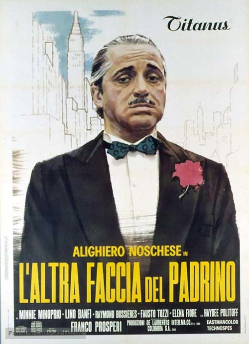 L&#039;altra faccia del padrino - Italian Movie Poster