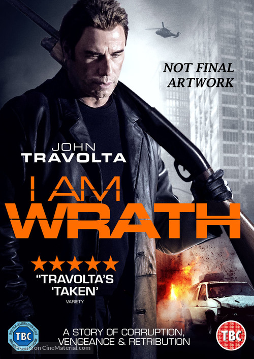 I Am Wrath - British DVD movie cover