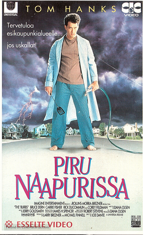 The &#039;Burbs - Finnish VHS movie cover