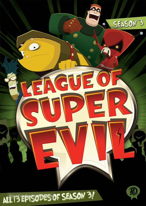 &quot;The League of Super Evil&quot; - DVD movie cover