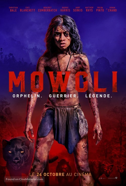 Mowgli - Belgian Movie Poster