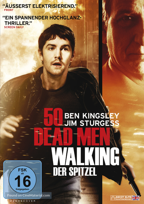 Fifty Dead Men Walking - German Movie Cover