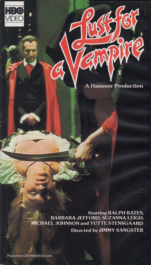 Lust for a Vampire - VHS movie cover