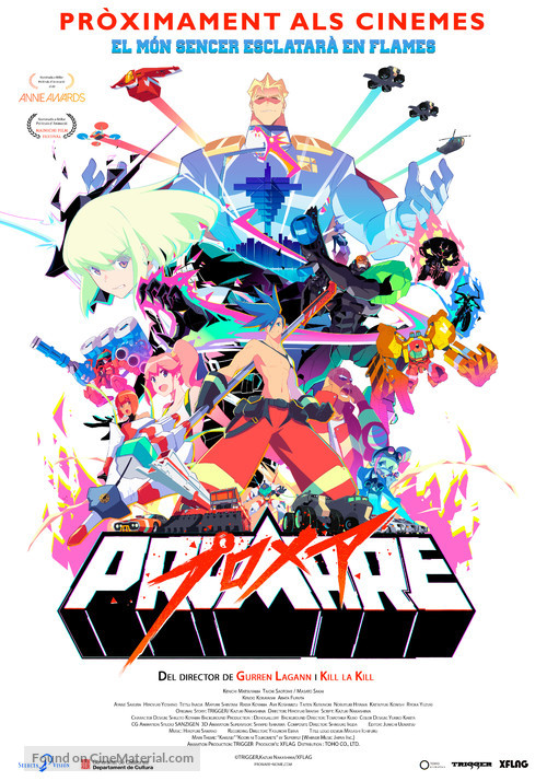 Promare - Andorran Movie Poster