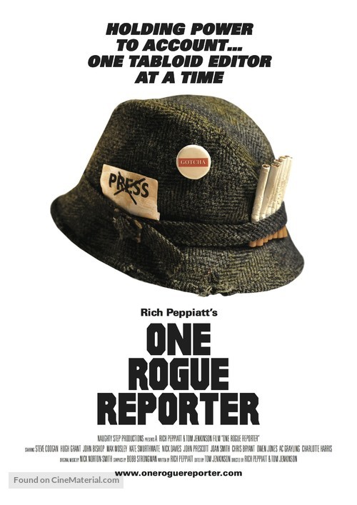 One Rogue Reporter - British Movie Poster