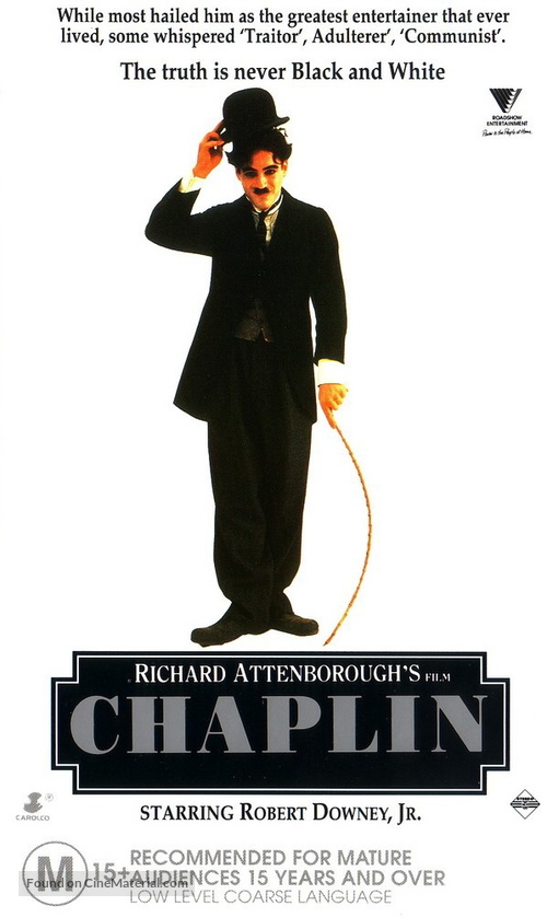 Chaplin - Australian Movie Cover
