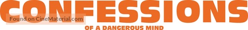 Confessions of a Dangerous Mind - Logo