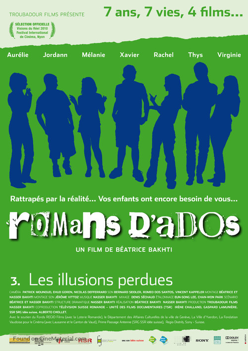 Romans d&#039;ados 2002-2008: 3. Les illusions perdues - French Movie Poster
