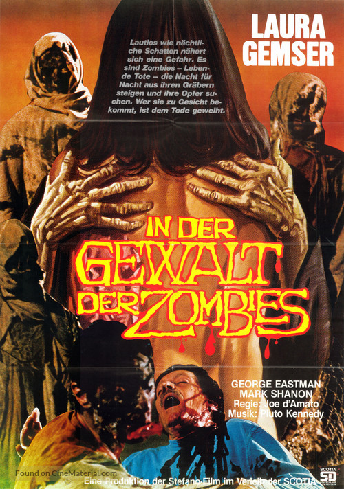 Le notti erotiche dei morti viventi - German Movie Poster