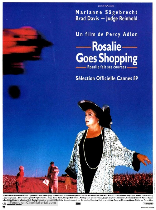 Rosalie Goes Shopping - French Movie Poster