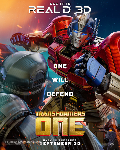 Transformers One - Movie Poster