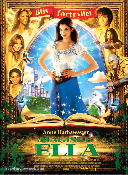 Ella Enchanted - Danish Movie Poster